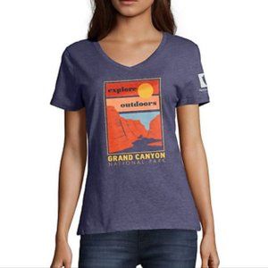 Graphic Tee Grand Canyon National Park TShirt Blue